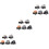 15Pcs Educational Pull-Back Car Toys Strong Rubber Material for Kids 5
