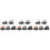 15Pcs Educational Pull-Back Car Toys Strong Rubber Material for Kids 4