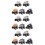15Pcs Educational Pull-Back Car Toys Strong Rubber Material for Kids 8