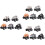 15Pcs Educational Pull-Back Car Toys Strong Rubber Material for Kids 6