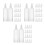 120Pcs Transparent Plastic Ampoule Tips with Applicator for Garden Use 4