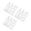 120Pcs Transparent Plastic Ampoule Tips with Applicator for Garden Use 9