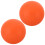 4Pcs Durable Orange Silicone fork Ball Holder for Music Use 3