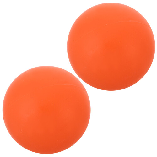 4Pcs Durable Orange Silicone fork Ball Holder for Music Use 2
