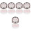 5Sets -Lens Holder Small Lightweight Durable Travel Box 4
