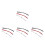 120Pcs 22Awg Silicone Wire for Guitar Pickup Stranded Copper Assorted 4