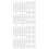 400Pcs Compact Plastic Shirt Packing Clips Clothes Shaping Tool White 5