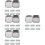 24Pcs Small Iron Rectangular Storage Boxes Silver Metal Organizer 7