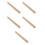 5Pcs Wooden Handle Replacement for Hammer Camp Tools 8