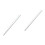 2Pcs Reusable Whiteboard Decals for Wall Smooth Writing PVC Stickers 4