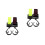 4Pcs Assorted Color Stroller Hooks Heavy Duty Multipurpose Strap Clips 10