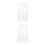 2Pcs Glass Terrarium Bell Jars Mini Hydroponic Desktop Planters 9