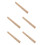 5Pcs Wooden Handle Replacement for Hammer Camp Tools 5