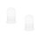 2Pcs Glass Terrarium Bell Jars Mini Hydroponic Desktop Planters 5