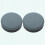 4Pcs Portable Round Whetstone Kitchen Sharpening Stone Grey Durable 9