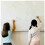 2Pcs Reusable Whiteboard Decals for Wall Smooth Writing PVC Stickers 9