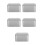 20Pcs Multifunctional Silver Metal Tin Boxes with Lid for 9