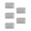 20Pcs Multifunctional Silver Metal Tin Boxes with Lid for 5