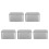 20Pcs Multifunctional Silver Metal Tin Boxes with Lid for 8
