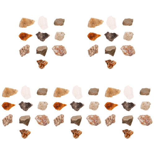 50Pcs Natural Stone Specimens Assorted Set for Decoration 2