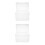 2Pcs Transparent PP Cd Dvd Storage Boxes Dustproof Clear Disc Holders 5