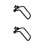 4Pcs Anti-Rust Iron Rear Derailleur Hanger Chain Gear Protector 3