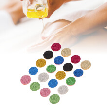 20pcs 0.8 Inch Washable Refill Felt Pads for Essential Oil Jewelry