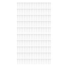Easy Refill Solution For Perfume Lovers, Special Floral Design Lightweight Pipette Tips 200Pcs, Travel-Friendly Design Quick Test Disposable for Oils