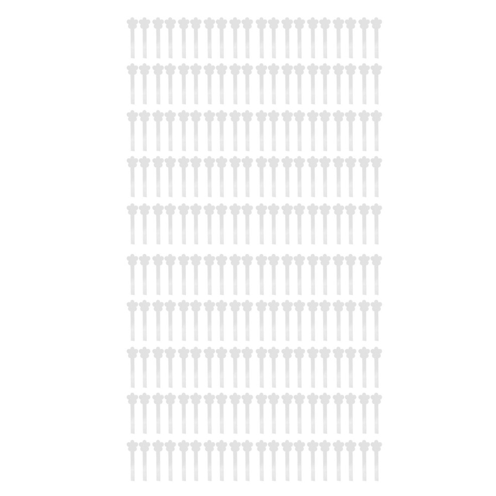 Easy Refill Solution For Perfume Lovers, Special Floral Design Lightweight Pipette Tips 200Pcs, Travel-Friendly Design Quick Test Disposable for Oils