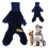 Pull en peluche pour chien, col roulé épais, taille M 1