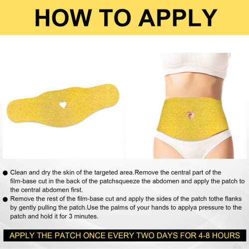 Gentle 8pcs Herbal Belly Slimming Patch for Easy Fat Reduction 1