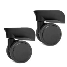 1 Pair Replacement Luggage Wheels Durable Swivel Casters-W173