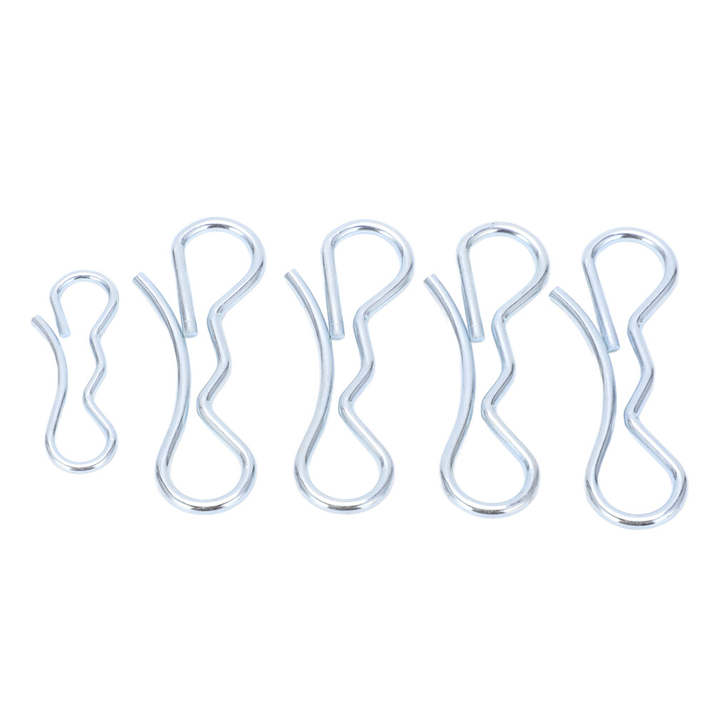 Bow Tie Lock Cotter Pin For Lawn Mower Front Link, Improved Retention 5 Pcs Premium Iron Cotter Pins, Sturdy Corrosion Resistant Fasteners Simple 9433291047453