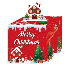 DIY Surprise Explosion Gift Box, Stunning Design with 4 Different Styles, Folding Pop-Up Surprise Box for Graduation Parties, Family Gatherings and