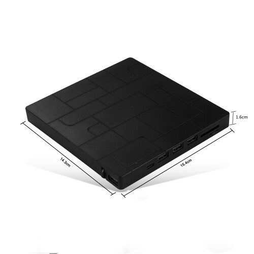 Φορητή μονάδα USB3.0DVD, λεπτή και εξαιρετική σχεδίαση, σύνδεση και λειτουργία με