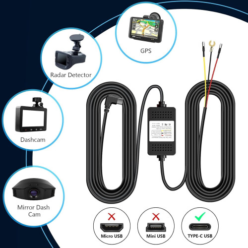 Κιτ Smart Acc Hardwire, Ψηφιακή έξυπνη οθόνη που δείχνει την τάση ρεύματος και το 1