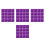 400Pièces Aluminium Violet Pour Gourmandises DIY 9