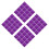 400Pièces Aluminium Violet Pour Gourmandises DIY 4