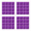 400Pièces Aluminium Violet Pour Gourmandises DIY 8