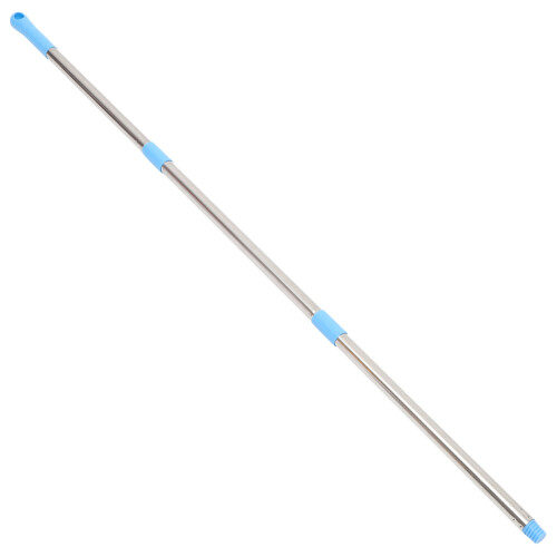 2Pcs Rotating Mop Pole Replacement with Plastic Stainless Mop Rods