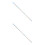 2Pcs Rotating Mop Pole Replacement with Plastic Stainless Mop Rods 7