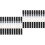20Pièces Brosse Noir Pour Ongles Et Gloss 4