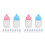 48Pièces Bébé Multi Couleurs Mini Boîtes Bonbons 10