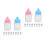 48Pièces Bébé Multi Couleurs Mini Boîtes Bonbons 4