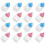 48Pièces Bébé Multi Couleurs Mini Boîtes Bonbons 3