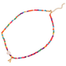 3Pièces Colliers Multicolores En Acier Et