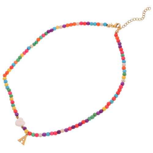 3Pièces Colliers Multicolores En Acier Et