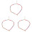 3Pièces Colliers Multicolores En Acier Et 4