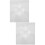 2Pièces Pochoir Patchwork Quilting Accessoire Couture Durable 9