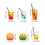 1Ensemble Décorations Auto Résine Colorée Accessoires Tableau 3